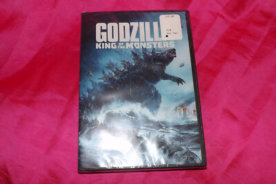 🌈 NEW SEALED Godzilla King of the Monsters DVD, 2019 Mothra Millie Bobby Brown-image