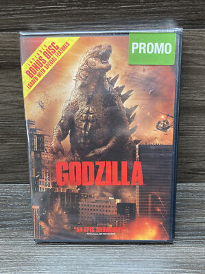 Godzilla 2014 2 Disc Promo Set DVD  **New **Sealed**-image