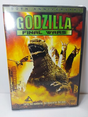 GODZILLA: FINAL WARS (DVD, 2005, 50TH ANNIVERSARY) T1-image