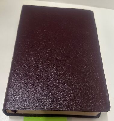 The NIV Study Bible by Kenneth Barker New Int'l Version Zondervan Bonded Leather-image