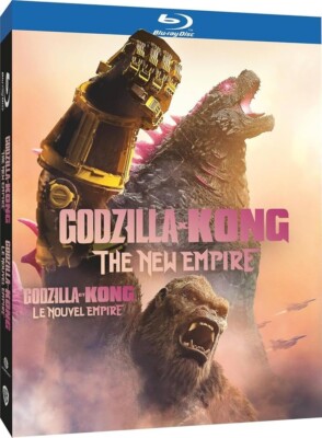 Godzilla x Kong: The New Empire Blu-Ray Brand New w/ slipcover BILINGUAL A NTSC-image