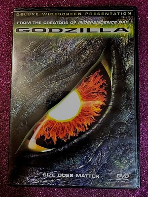 Brand New Godzilla (DVD, 1998) Matthew Broderick, Jean Reno - Deluxe Widescreen-image