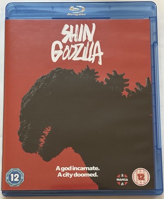 Shin Godzilla 2016 Hideaki Anno REGION B UK Blu-Ray Virtually Brand New-image
