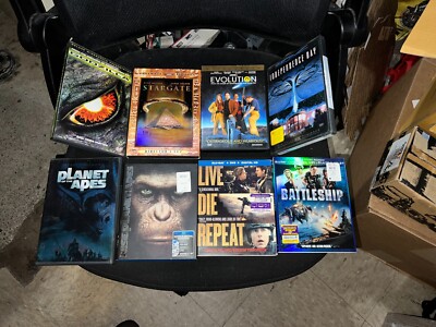 Godzilla, Stargate, Evolution, Battleship, Edge of Tomorrow, Independence Day-image