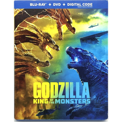GODZILLA: KING OF THE MONSTERS (2019) BLU-RAY / DVD Chandler Farmiga Brown-image