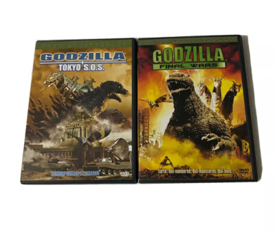 Godzilla Tokyo S.O.S. & Godzilla Final Wars DVDs-image