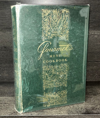 Gourmet's Menu Cookbook A Collection of Epicurean Menus and Recipes 1969-image
