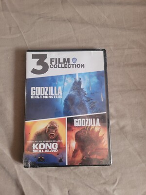 Godzilla/Godzilla: KOTM/Kong: Skull Island (DVD)-image