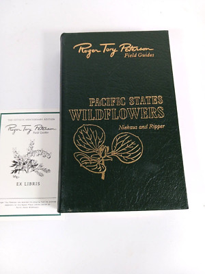 Roger Tory Peterson Paciific States Wildflowers Easton Press Bookplate 1984-image