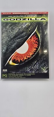 GODZILLA DVD (Region 4, 1998) Free Post-image