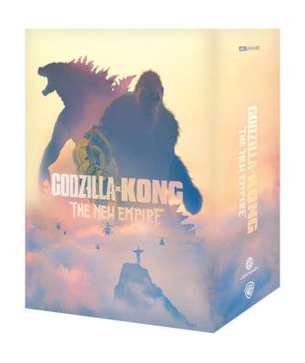 GODZILLA X KONG THE NEW EMPIRE [4K UHD+2D] Blu-ray STEELBOOK BOXSET [MANTA LAB]-image