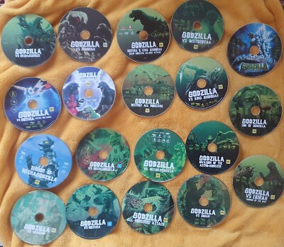 GODZILLA SHOWA CLASSICS VOL 1 & 2 MILLENNIUM HEISEI SERIES 19-DISC DVD SET-image