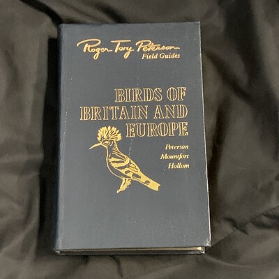 Birds of Britain and Europe Roger Tory Peterson Field Guide Easton Press Leather-image