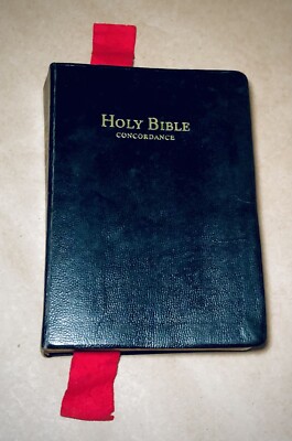 Vintage 1964 Holy Bible Revised Standard Version RSV Concordance Wedding Gift Ed-image