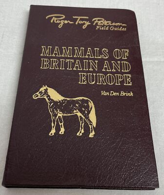 Peterson Field Guides: MAMMALS OF BRITAIN & EUROPE by F.H. Van Den Brink 1986 HC-image