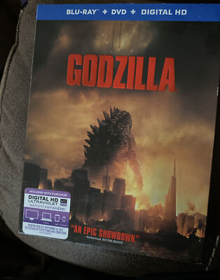 NEW! SEALED! Godzilla (Blu-ray, DVD + Digital HD )-image