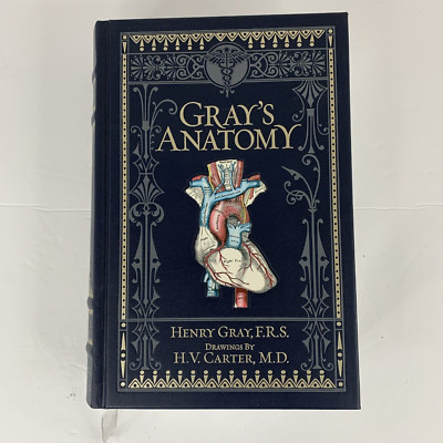 GRAY'S ANATOMY Leather Bound 2010 Barnes and Noble Medicine Henry Gray 15th Edtn-image