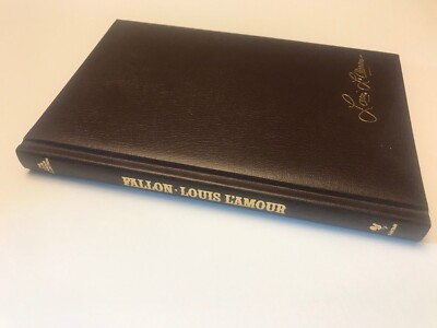 Vintage Louis L'Amour Fallon Leatherette Ed HC Book February 1963; March 1983-image