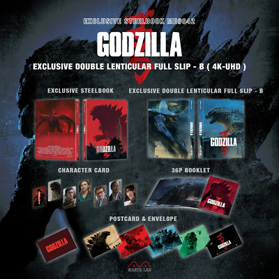 GODZILLA (2014) MantaLab Limited Edition SteelBook DL Lenticular SteelBook (HK)-image