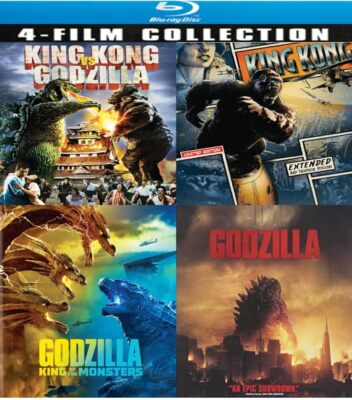Godzilla and Kong: Ultimate 4 - Film Collection (Blu-ray) 7-Discs Collection NEW-image