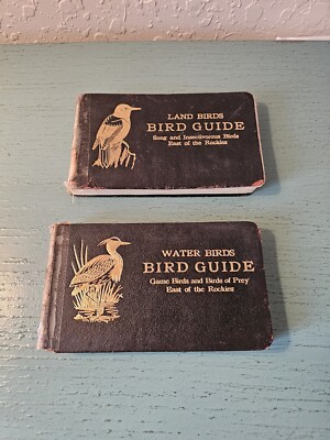 Vintage Pair Of Pocket Bird Guide Books- 1913, 1914/William Travis-image