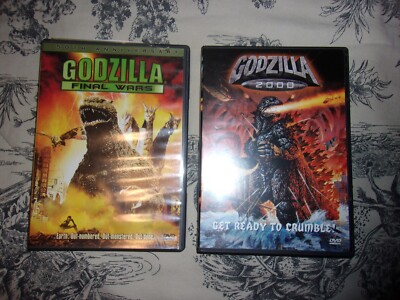 Godzilla: Final Wars Godzilla 2000 and Terror of Mechagodzilla DVDs-image