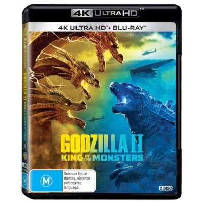 Godzilla 2 - King Of The Monsters (4K UHD + Blu-Ray) Brand New & Sealed - Reg B-image