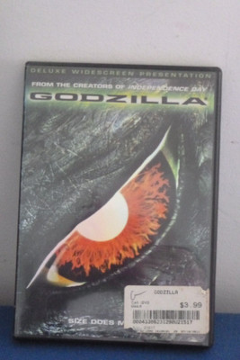 Godzilla, 1998 DVD-image