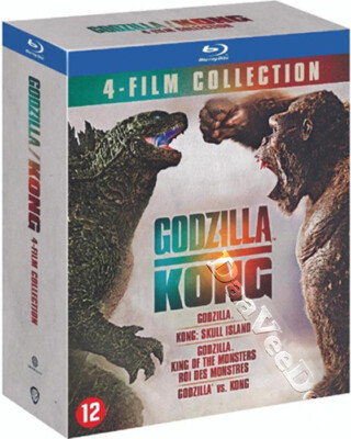 Godzilla / Kong Collection NEW Blu-Ray 4-Disc Boxset Gareth Edwards-image