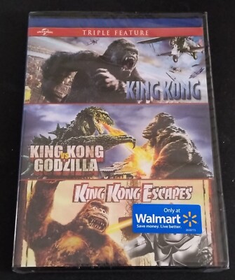 King Kong, King Kong vs Godzilla, King Kong Escapes, DVD 3 Movie Set-image