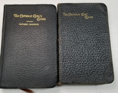 The Catholic Girl’s Guide by Father Lasance 1905 & 1946 version LOT of 2 BOOKS-image