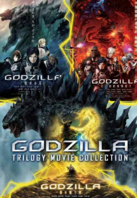 DVD GODZILLA Trilogy Movie Collection English Dubbed All Region FREE SHIP NEW-image