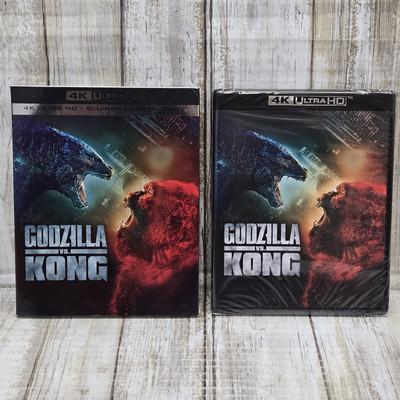 Godzilla Vs Kong (4K UHD + Blu-ray) With Slip Cover-image
