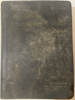 Alexander Federal Tax Course and Guide 1942 by William Connelly (1941 Hardcover)-image