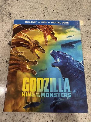 Godzilla: King of the Monsters (Blu-ray, 2019) Brand New Slipcover-image