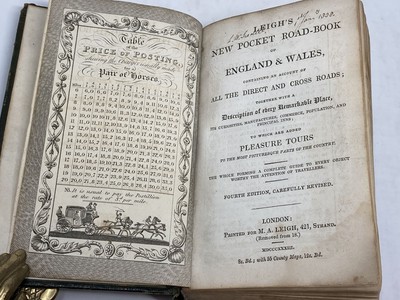 M A Leigh / LEIGH'S NEW POCKET ROAD-BOOK OF ENGLAND AND WALES CONTAINING 1833-image