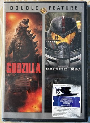 Godzilla Pacific Rim Double Feature COMBO PACK ACTION Sealed New Science Fiction-image