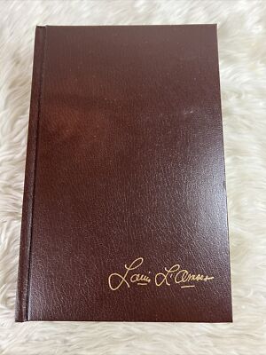Vintage Louis L'Amour Leatherette Edition HC Book Callaghen Feb '72; April '83-image