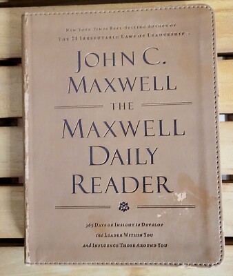 The Maxwell Daily Reader - Paperback, by John C. Maxwell - Good-image