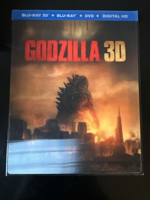 Godzilla (Blu-ray/DVD, 2014, 2-Disc Set, No Digital, With Slipcover)-image