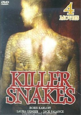 Killer Snakes, Very Good DVD, Laura Gemser,Jack Palance,Boris Karloff,-image