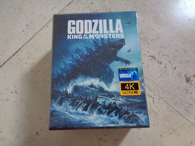 GODZILLA KING OF THE MONSTERS LTD SteelBook Collectors 4k UHD 3d Blu-ray BOX SET-image