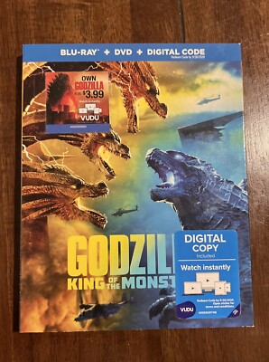 Godzilla: King of the Monsters (Blu-ray and DVD, 2019)-image