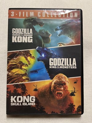 3-Film Collection Godzilla vs. Kong, Godzilla King of the Monsters, Kong (DVD)-image