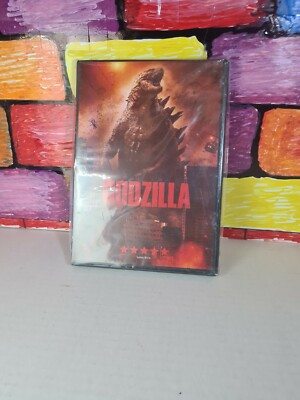 Godzilla (DVD, 2014 Disc Set) Brand New (Region 1 NTSC) Bryan Cranston Sealed-image
