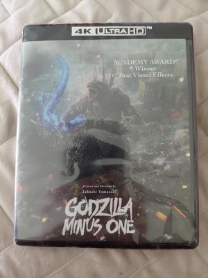 Godzilla Minus One 4k Ultra HD NEW Sealed FOREIGN FILM - JAPAN. -image