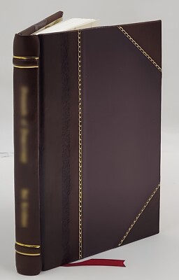 Guide-book of the Long trail. 1917 by Green Mountain Club. [Leather Crafted]-image