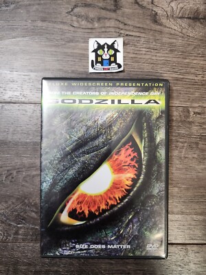 Godzilla, deluxe widescreen presentation (DVD, 1998)-image