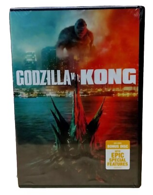 Godzilla vs. Kong 2 DVD Deluxe Edition (2021)  NEW! MINT Condition!  📀   📀-image