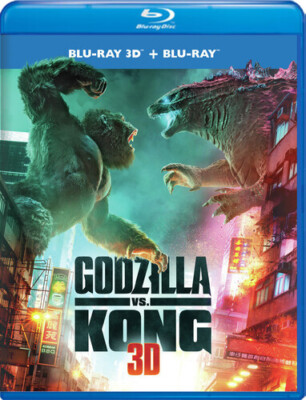 Godzilla Vs. Kong 3D [New Blu-ray 3D] With Blu-Ray, 2 Pack-image